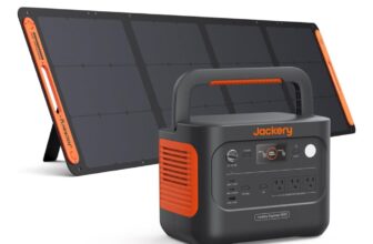 Jackery Moveable Energy Station With Photo voltaic Panel Almost 50% Off, Making It an All-Time Low Earlier than Prime Day