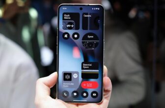 A tiny, playful dot-matrix display screen within the firm’s most costly telephone but