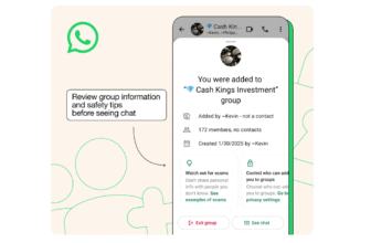 WhatsApp provides new warning about potential group chat messaging scams