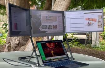 This Monstrosity Provides Your Laptop computer Three Huge Displays, however You may Hate Taking a look at It
