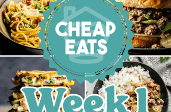 Low-cost Eats Week 1 (Heat Climate)