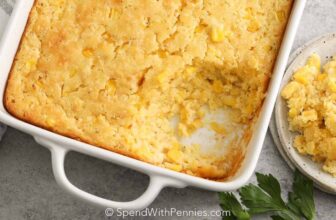 Corn Casserole (6 Easy Components)
